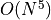 O(N^5)