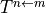 T^{n\leftarrow m}
